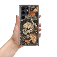 Image 2 of Goblincore Skull and Mushroom Grunge/Punk Clear Case for Samsung®