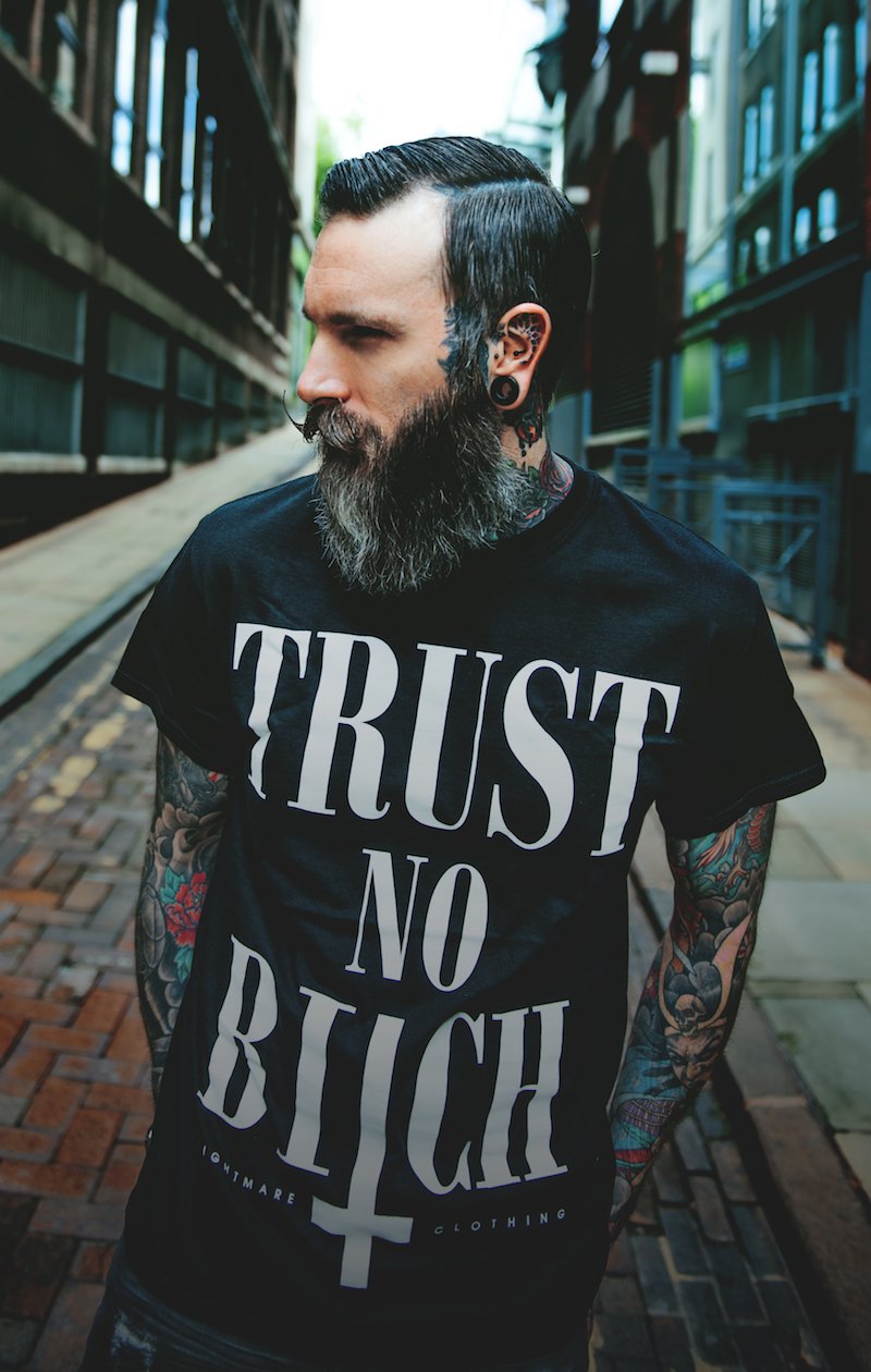 Image of TRUST NO BITCH ✞ Tee 