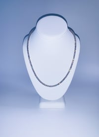 Glass Tennis necklace 20”