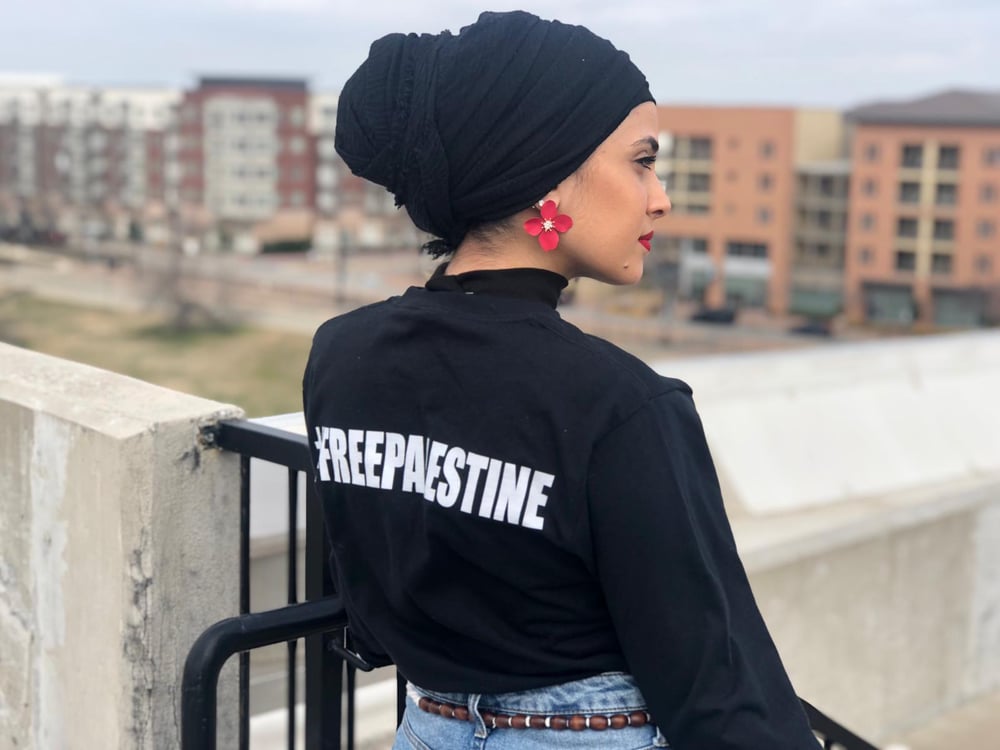 Free Palestine Dove Long Sleeve Tee