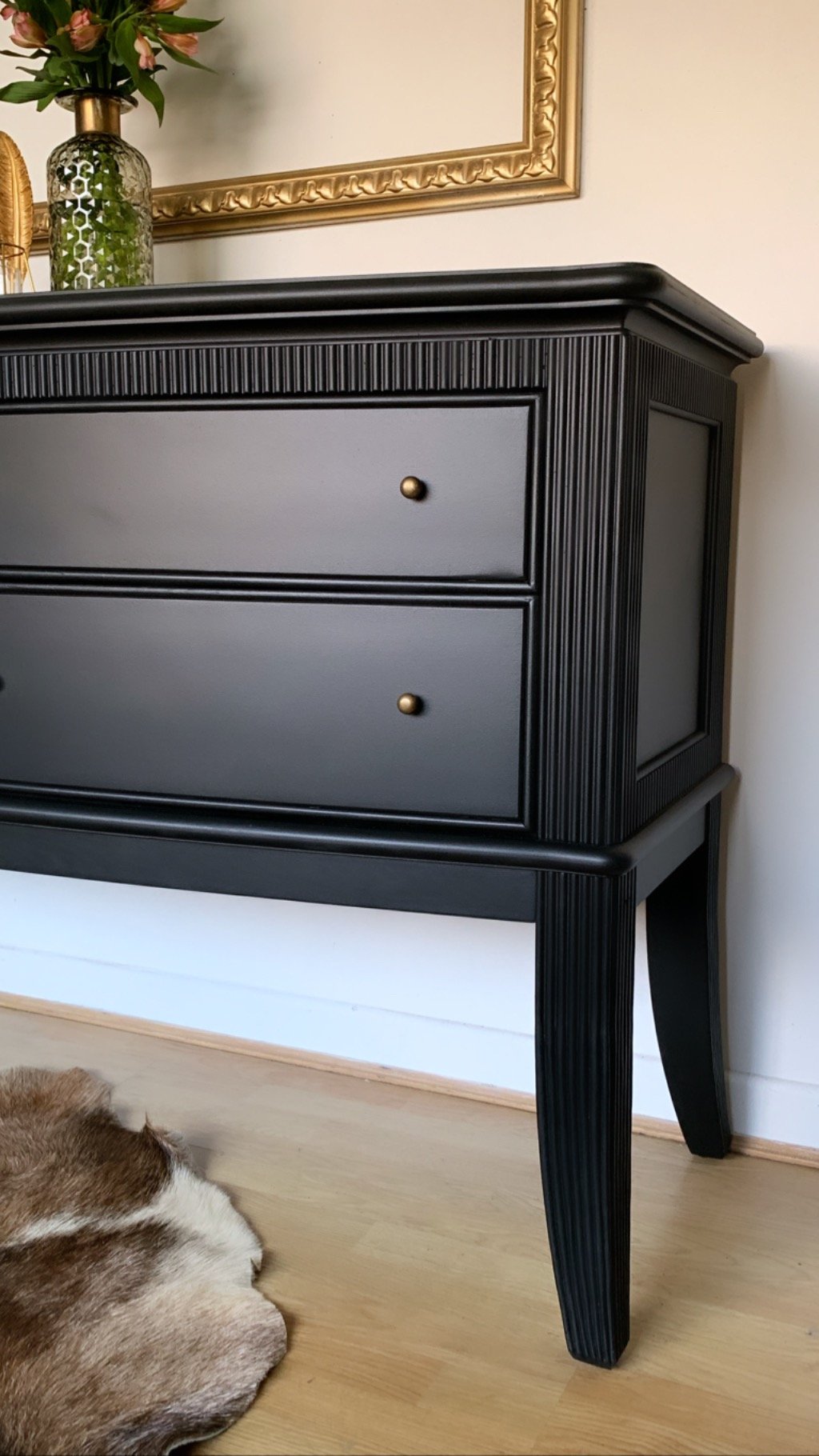 Image of All Black sideboard