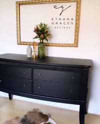 Image 1 of All Black sideboard 