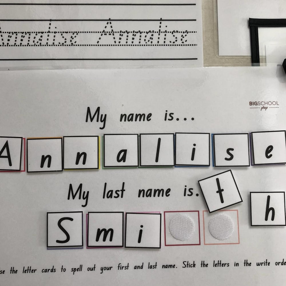 Image of Personalised Name Kit