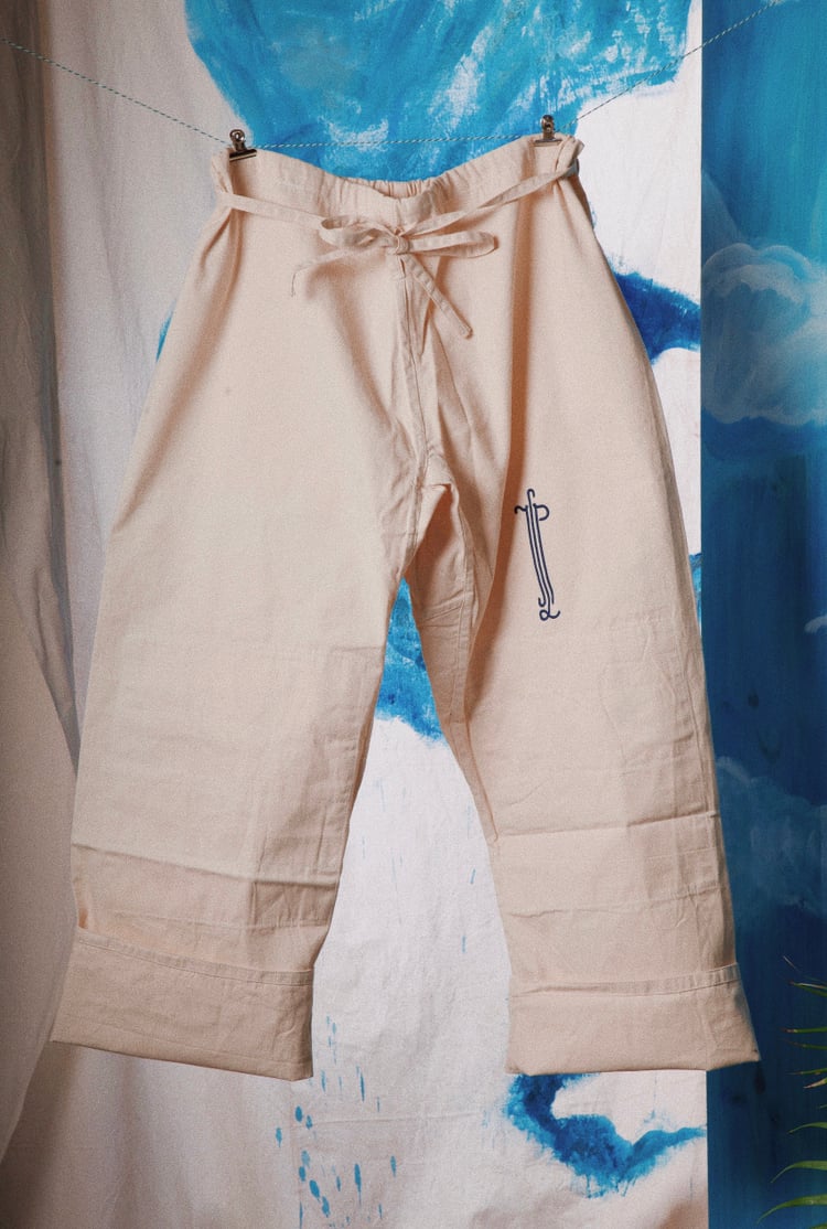 Image of Cotton Art Pants