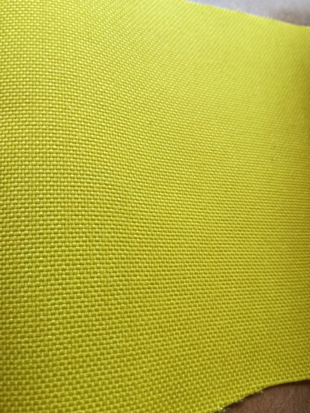 Image of Cordura, Factory Seconds,  Colour : Yellow, Special offer x 50 metres  x 150cm Wide 