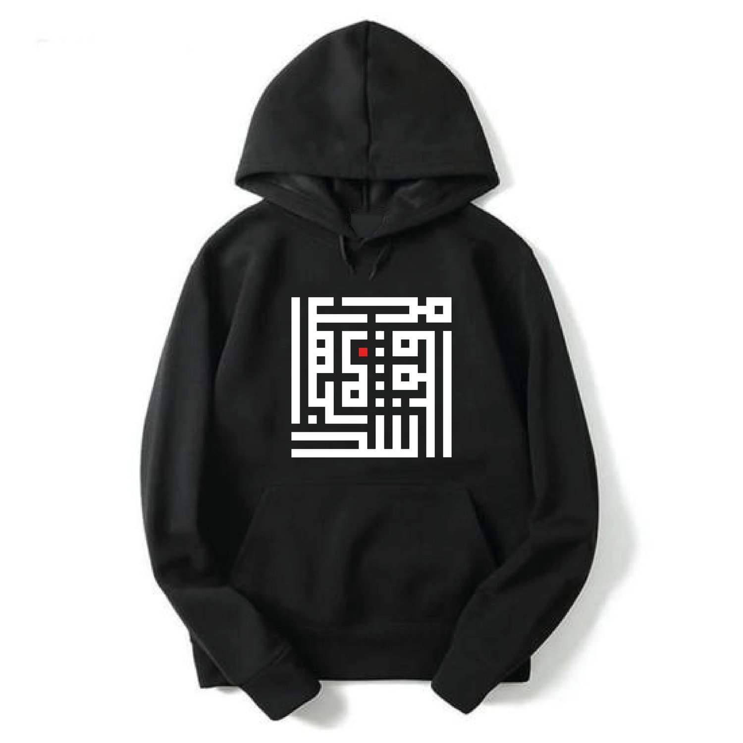 Image of Dark Hoodie - White R