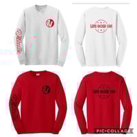 Vitalis White/Red or Red/Black Long Sleeve