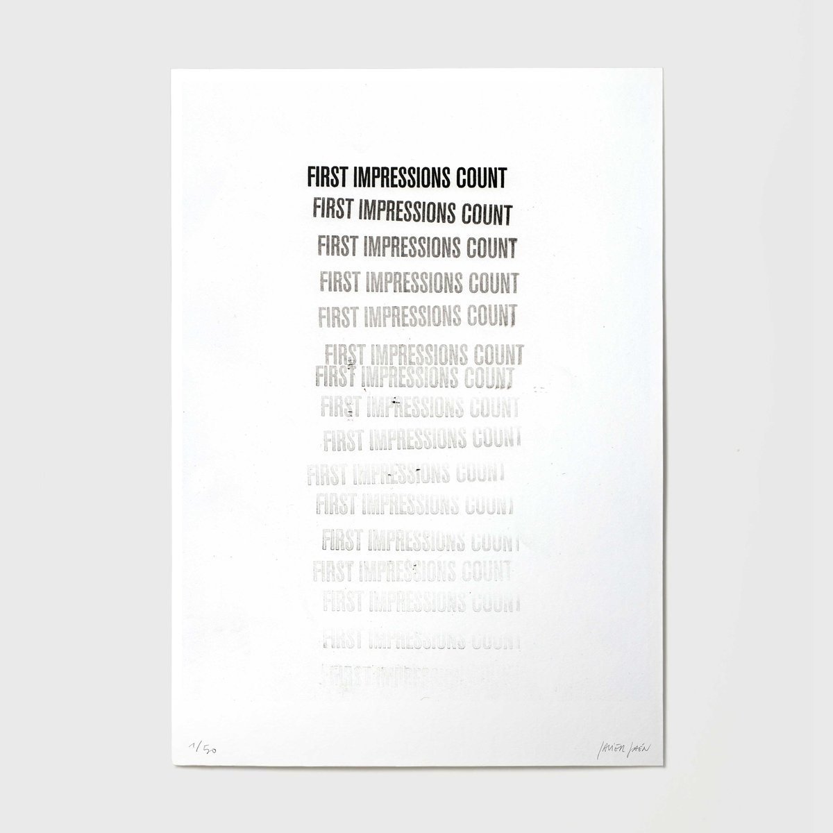 Image of First impression