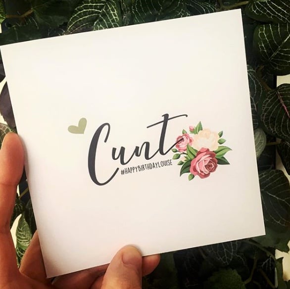 Image of C*nt / Prick Card