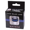 Thin Blue/Red Line Silicon Ring