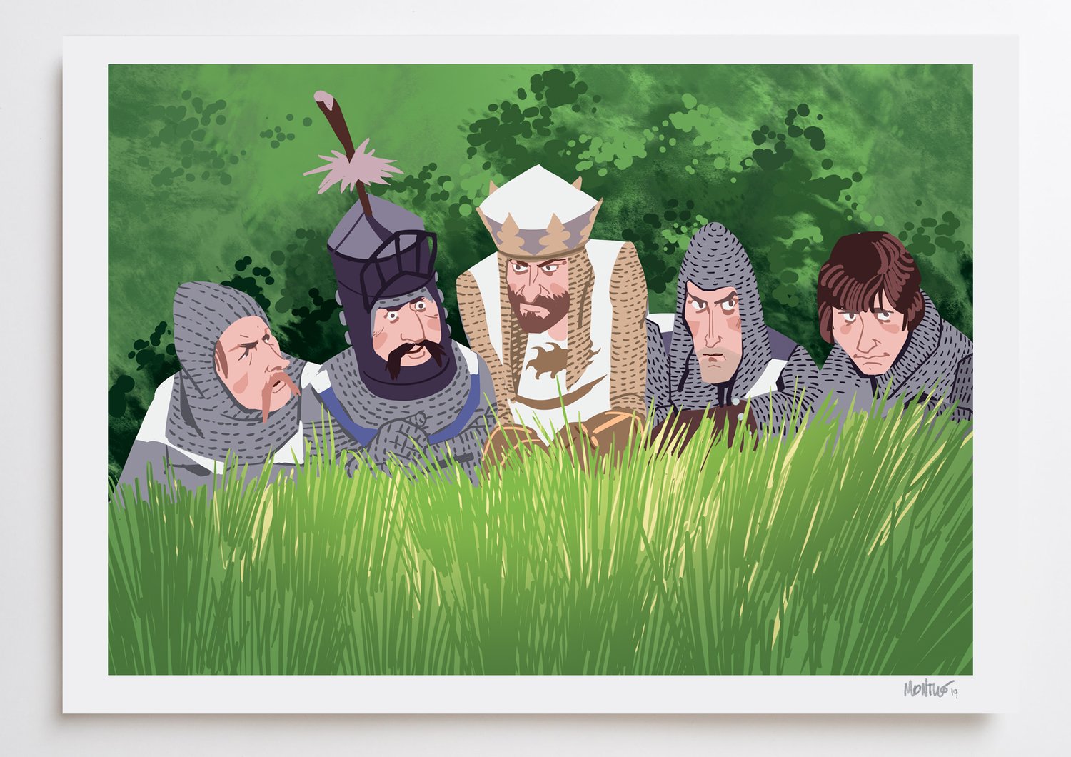 Image of The Holy Grail A3 PRINT