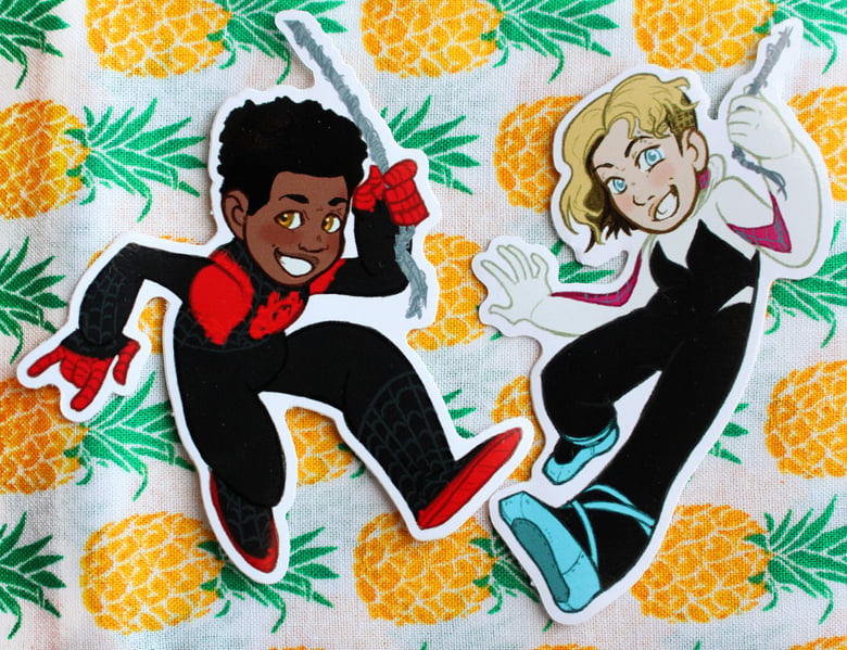 Image of Into The Spider-verse Stickers