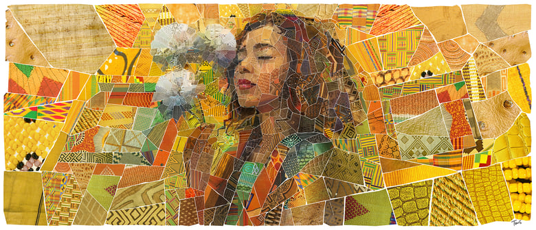 Image of The Girl with the coffee flower