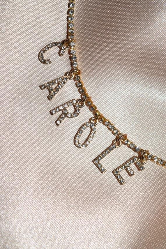 Image of Sparkle Name Necklace or Initial💫✨