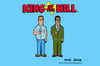 King of the Hill - Hank and Junichiro Enamel Pin Set