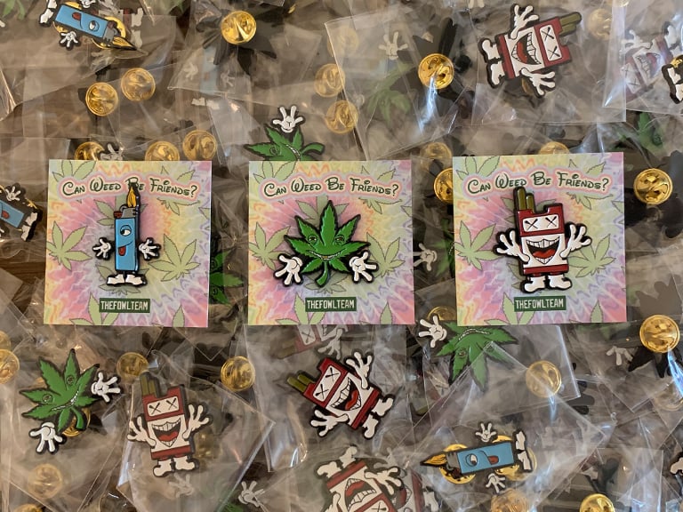 Image of Best Buds (Pin Set)