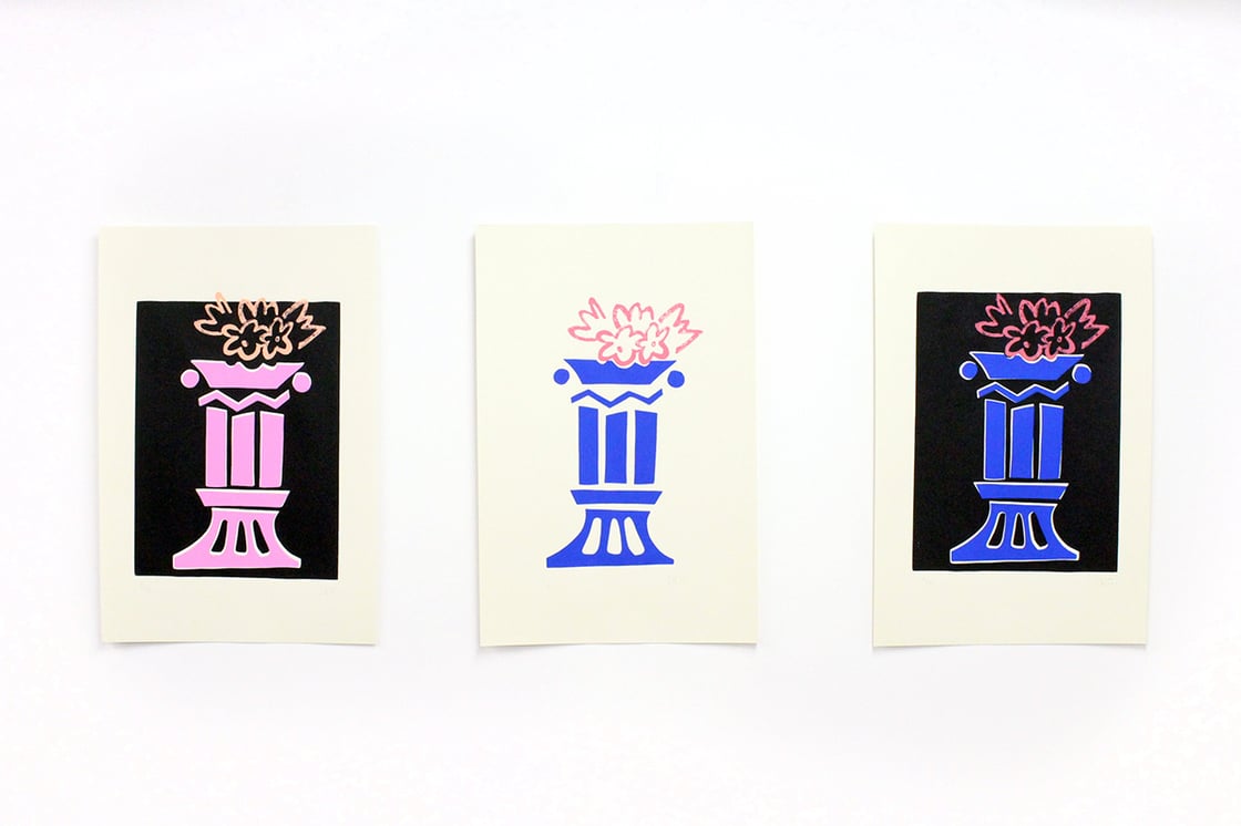 Image of Pompon Print