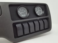 Image 4 of 92-95 Honda Civic Climate Control Gauge Pod / Plate