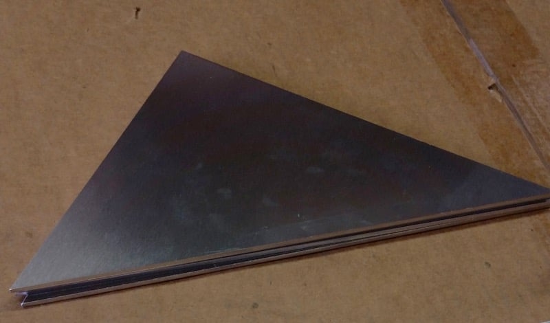Image of Triangle Metal Fab for Sale - Online from Metalscut4u.com