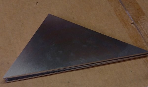 Image of Triangle Metal Fab for Sale - Online from Metalscut4u.com