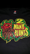 2 MANY BLUNTS BEEZLEBUDD LOGO T SHIRT (IN STOCK)