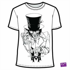 Image of Men's Mad Hatter T-Shirt (Gray or White)