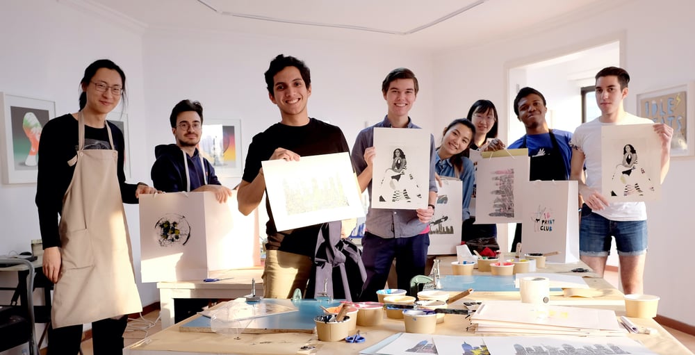 Image of IBprintclub - Art Print & T-Shirt Screen Printing Workshop!