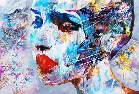 Image of The Light Still Shines At The Back Of My Mind - HAND EMBELLISHED LTD EDT - FREE WORLDWIDE SHIPPING!!