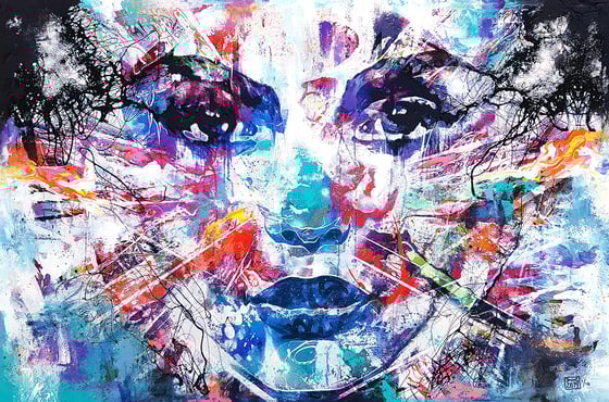 Image of Nectarous Grace - HAND EMBELLISHED LIMITED EDITION - FREE WORLDWIDE SHIPPING!!!