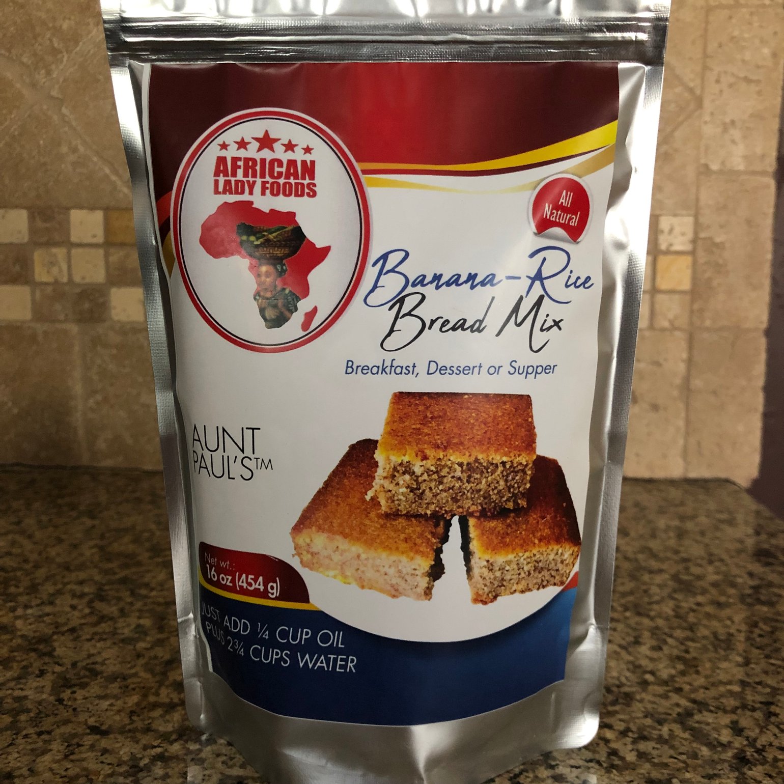 Image of Banana Rice-bread Mix