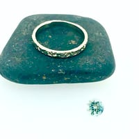 Image 3 of Reserved for P . A custom sapphire engagement ring