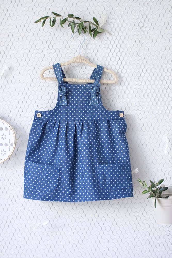 Image of Pichi Denim Estrellas Jengibre antes 45€