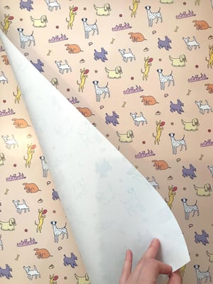 Image of DOGS WRAPPING PAPER