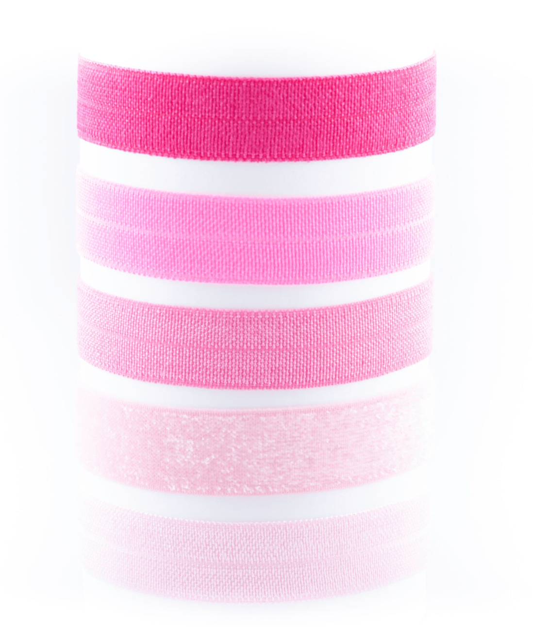 CONSTANCE THINK PINK OMBRE HAIR TIES | c o n s t a n c e g o l d