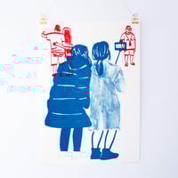 People Watching • Selfie Back (Size A3)