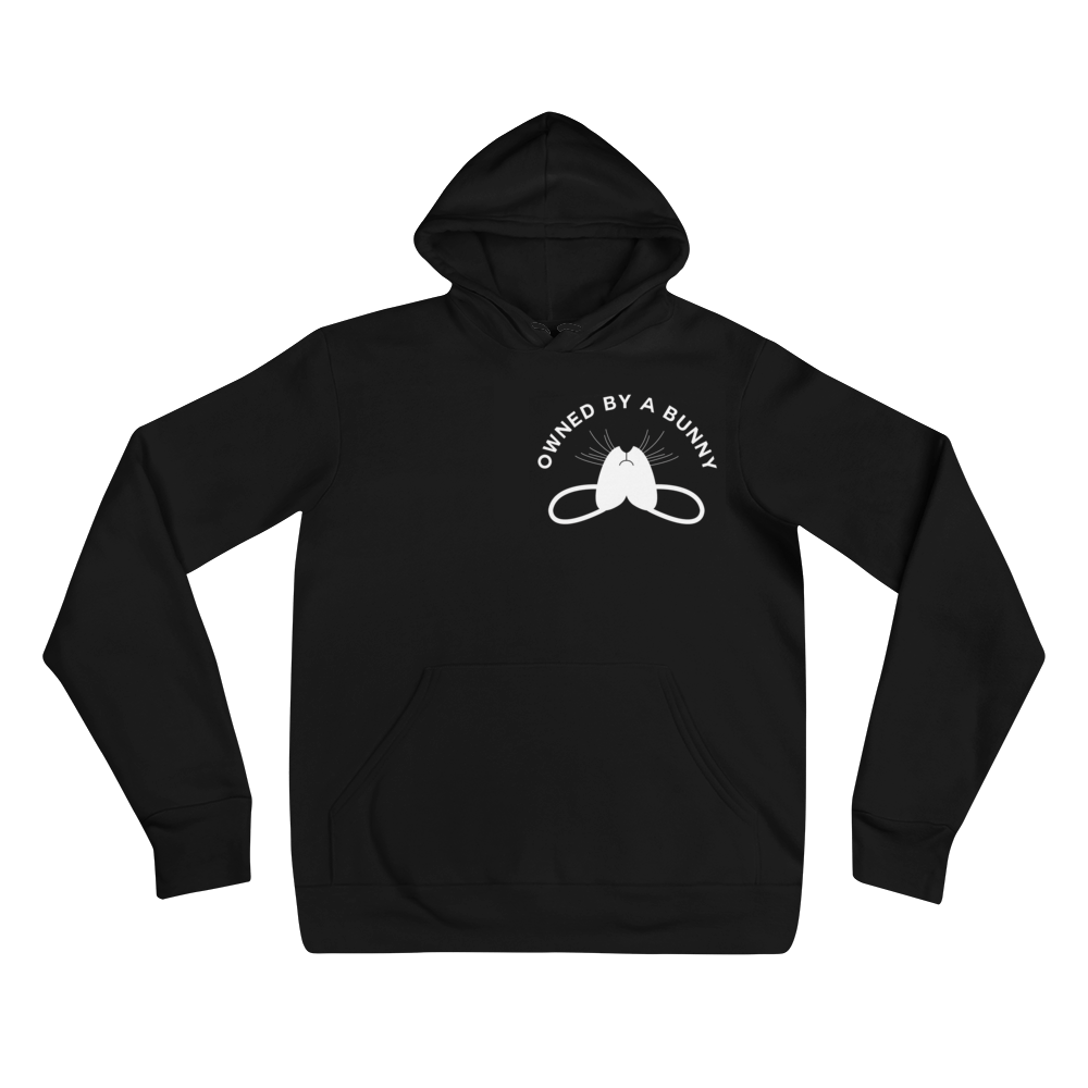 Image of Blanco 'Owned by a Bunny/Bunnies" Hoodie