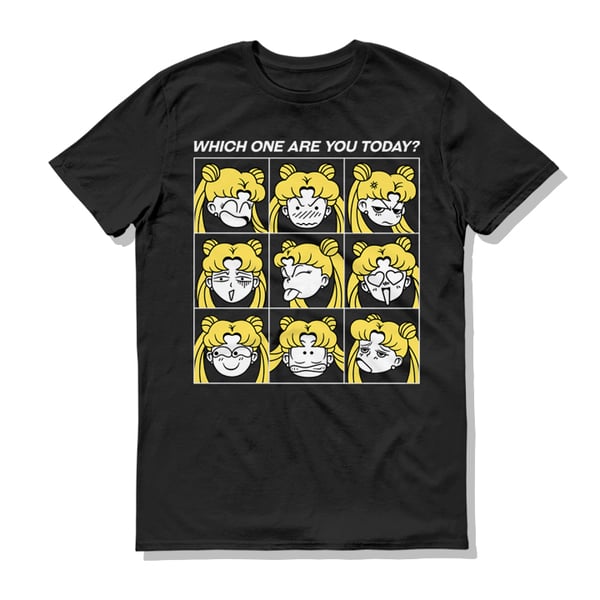 Image of Which Usagi Are You Today? BLACK EDITION T-Shirt
