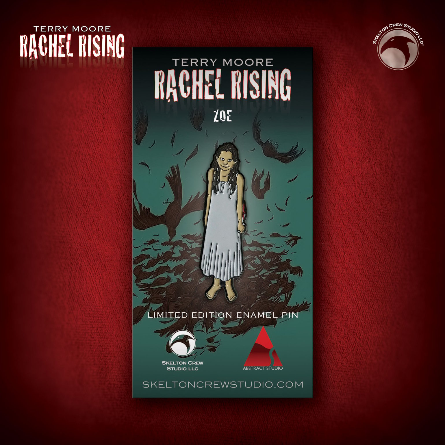 Image of Rachel Rising: Limited Edition Zoe enamel pin!