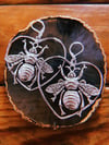 Pendientes Heart Bee