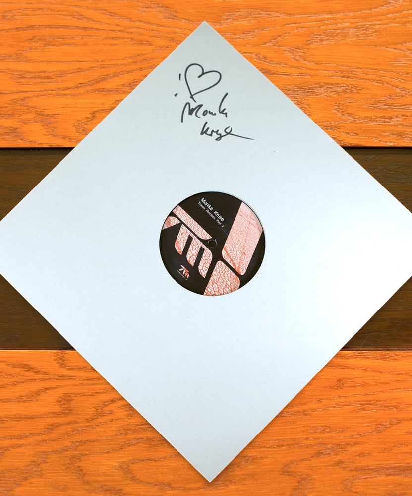 Image of Monika Kruse: Traces Remixes Part 2 (autographed 12" vinyl) / rare item !!!