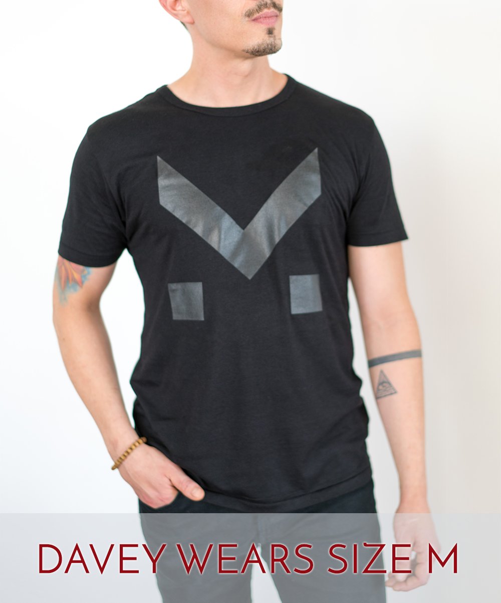 Image of M FOR MAD ABOUT -  T.SHIRT BLACK