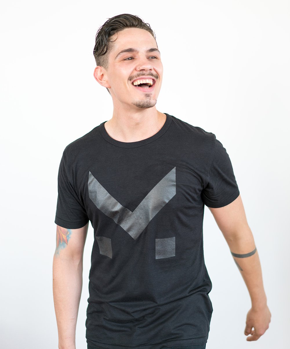 Image of M FOR MAD ABOUT -  T.SHIRT BLACK
