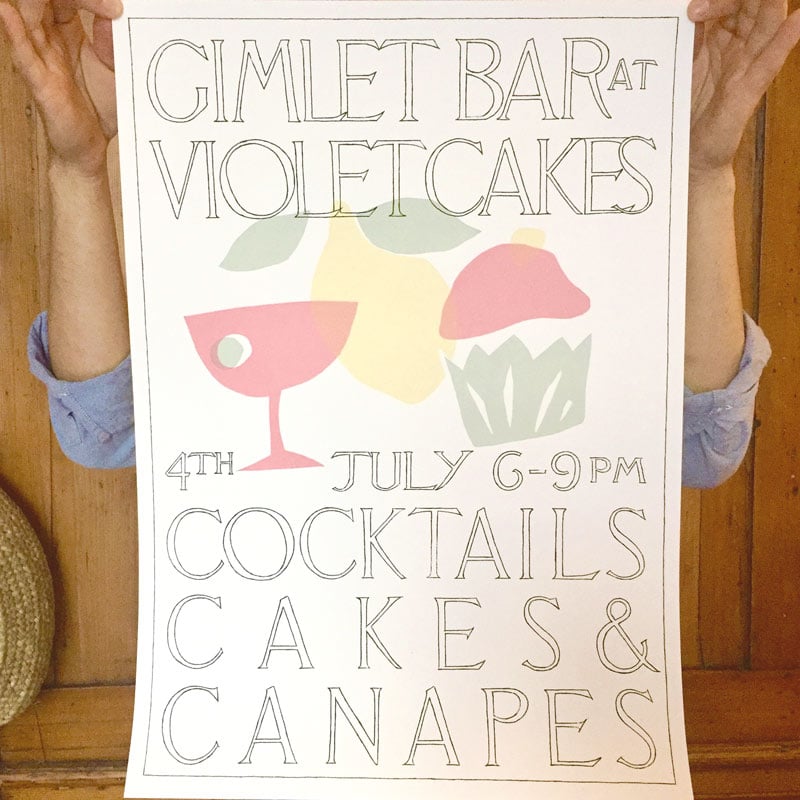 Image of VIOLET CAKES – COCKTAILS & CANAPES