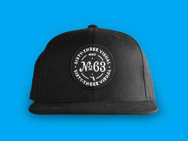 Image of Snap Back Hat - Black