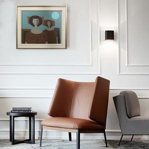 Image of Mid Century Oil, 'Two Woman,' Fabian Lundqvist