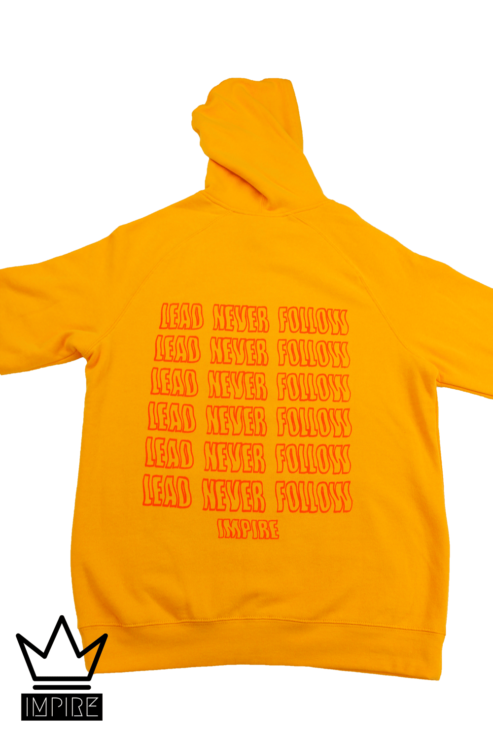 Image of SMILEY HOODIE (GOLD/ORANGE)