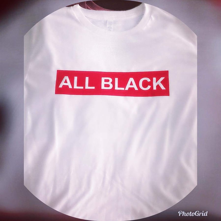 Image of All. Black White and Red