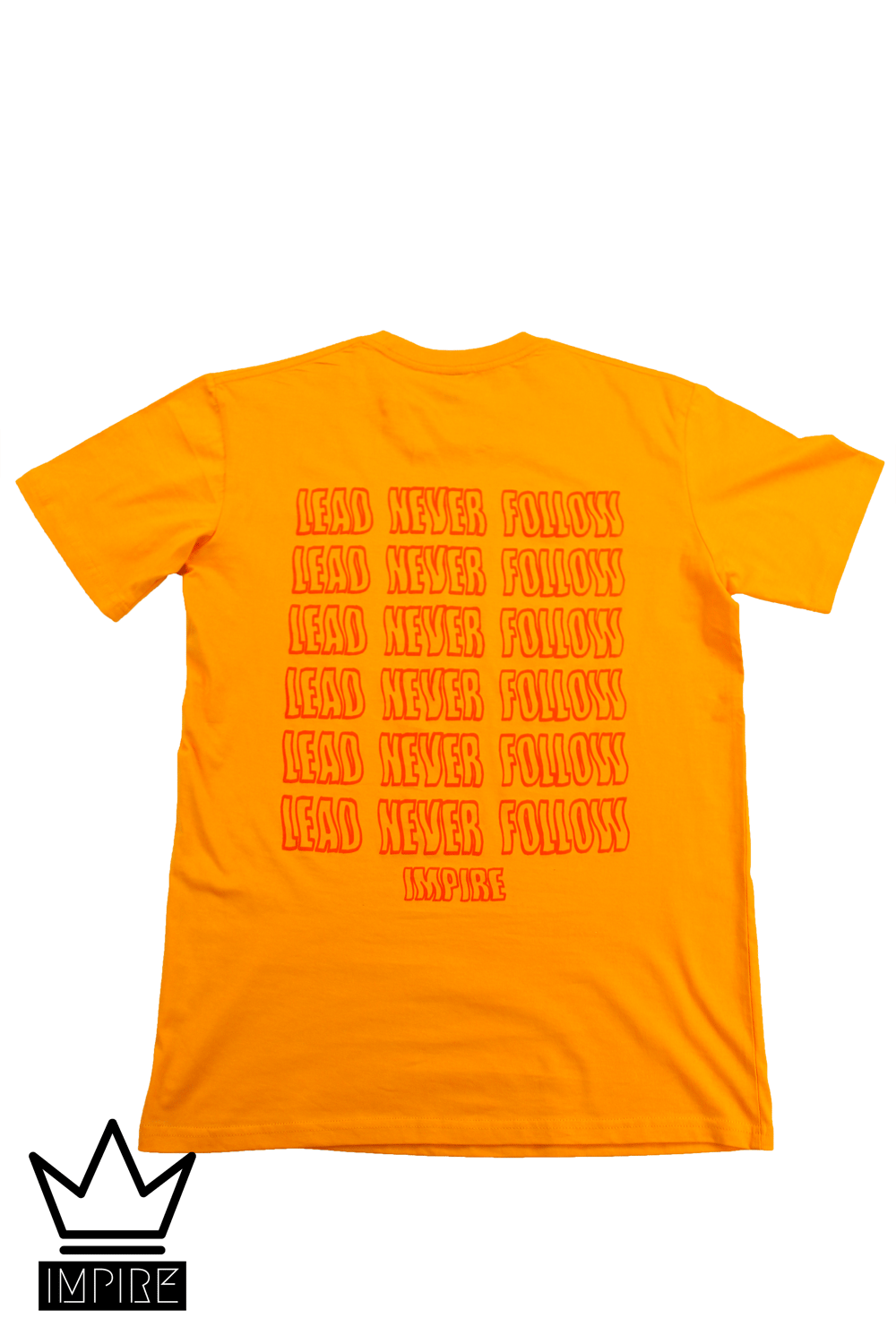 Image of SMILEY T-SHIRT (GOLD/ORANGE)