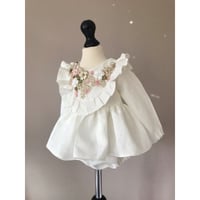 Image 4 of Ivory and gold  two piece/romper 