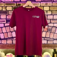 Image 1 of Extreme Culture® - ( X SMALL) Exclusive T-Shirt Burgundy Camo (XS)